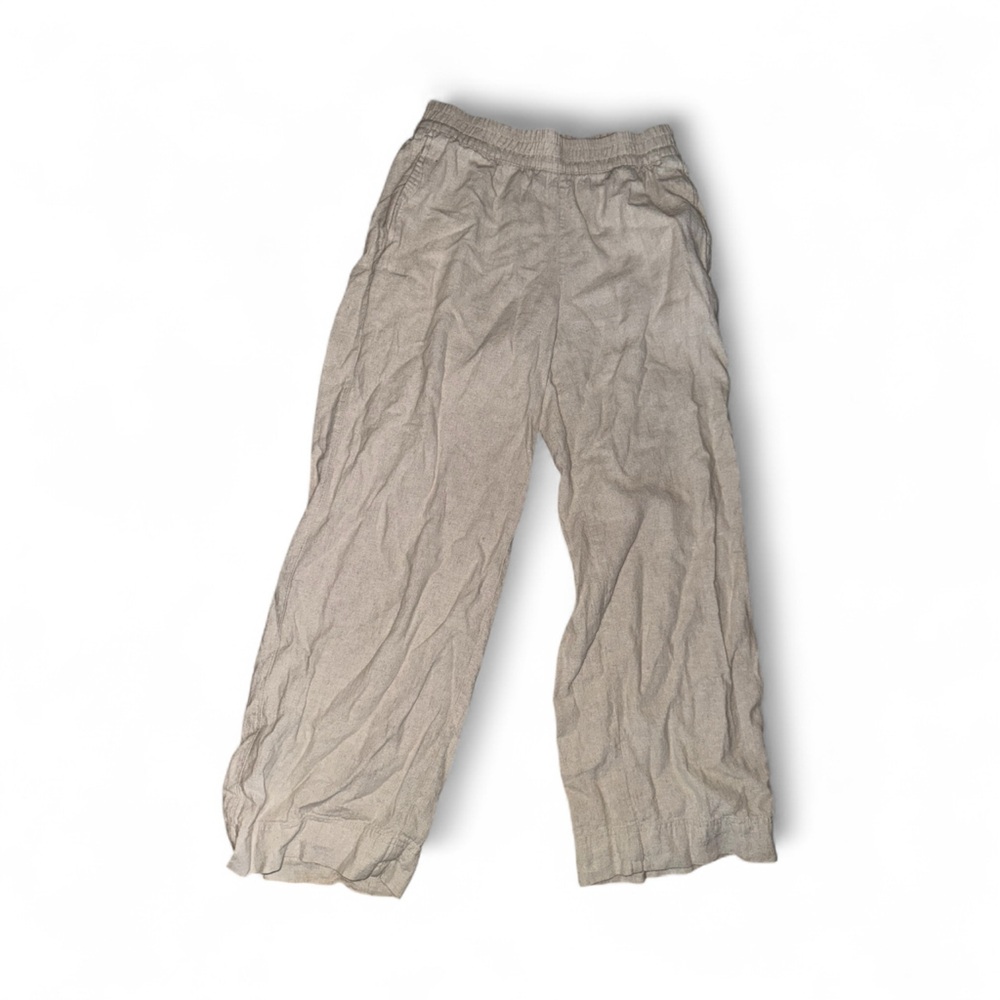 Old Navy High-Waisted Linen-Blend Wide Leg Pants